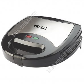 Мультипекарь 1800Вт черн/серебр,3в1 (венские вафли, гриль, орешница) (4) 