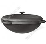 Казан азиатский 22,0л, (полусф), d500мм, крыш, 4 лит.ручки (3) 