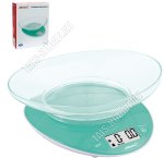 Весы кухонные электронные до 5 кг с чашей 