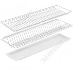Сушилка д/посуды в шкаф (L76,5х25,5см h7см) белый (1) 