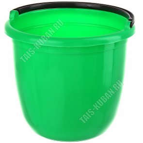 Ведро  7л (d25,5 h24см) зеленый (10) 