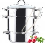 Соковарка 6,0л d22см,3-х ярусная,нержавеющая сталь (2)