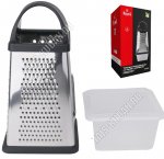 Терка 4-х гранная h23см c контейнером (12) 