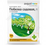 Садовая побелка 0,5кг (д/стволов деревьев от болезней и сонечных ожогов) Август (30)