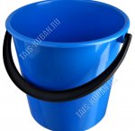 Ведро мерн.делен 10л (d29 h26см) синий (10)