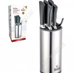 Набор цельнометаллических ножей 6предметов на круглой подставке (6) 