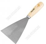 Шпатель 50мм нерж.сталь дер.ручка (12) 