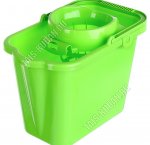 Ведро МОП  9,5л прямоуг,зелен (35х21 h27см) (15) 