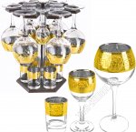 БАР и Н-р 18пр.(6вино240мл, 6стопок50мл и 6рюмок60мл) 