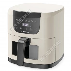 Аэрогриль 1500Вт 5,0л, 7 программ,белый (2) 