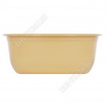 Таз кругл.22л (d45,5 h18,5см) желтый (10) 