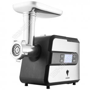 Мясорубка 3000Вт 3диска с отверст.d3/5/7мм, 2 насад,черный/серебро (4) 