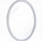 Зеркало Соната овал.(43,3х58,3см) бел.мрамор (5)