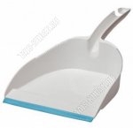 Совок мягкая кромка 21х16см,горизонат.ручка L13см ,белый (30) 