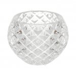 Подсвечник (стекло) на 1свечу h5,5см d6см 