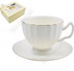 Пломбир Чай- 2пр 230мл (чашка-бутон/блюдце-цветок) п/у (24)
