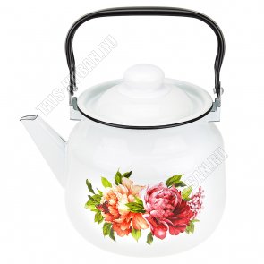 Чайник белый 2,5л 