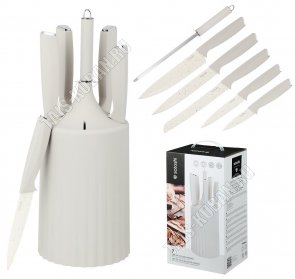 Набор ножей 7предметов на подставке 