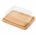 Бамбук Масленка с крыш. 15,5х11,5 h5,5см (18)