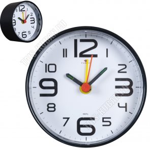 Будильник кругл.  d8см 