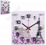 Часы (ДВП/стекло) (25х25см) 