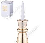 Подсвечник Lefard (фарфор) под золото h10см d5см, для 1свечи (96) 