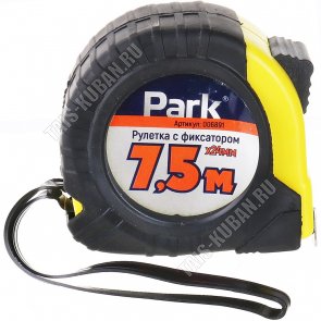 Рулетка с фикс,плас.корп. L7,5м*24мм (6) 