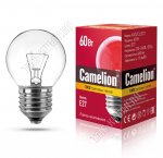 Camelion накалив. (шар) прозрачн. Е27 60Вт (h75 d45мм) (10) 