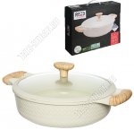 Ran. Сотейник 4,1л d28см,кремов.матовый (6)