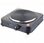 Плита эл. 1конф. Блин чугун. 1000Вт,d140мм,5реж. t ,черн 26х23см (10)