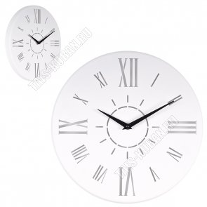 Часы (металл) круглые d32см 