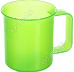 Кружка 0,25л (d7,5 h8,5см) ф.цилиндр,зеленый (32)