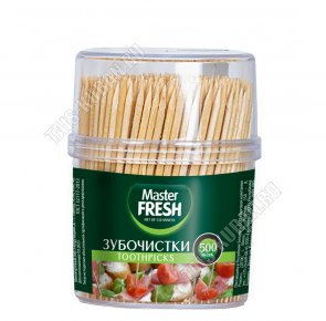 Зубочистки (берёза) 500шт, Master Fresh (36) 
