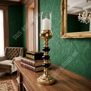 Подсвечник (металл+стекло) 