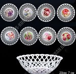 Корзинка/Ваза кругл (d20 h7см) 