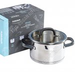 Davinci Кастрюля 2,4л d18см,ф.цилиндр (4)