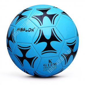 Мяч футбол d22см ПВХ, цвет