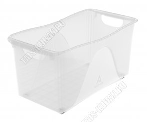 Ящик на колес, выкатной 19л узкий,б/крыш (45х24 h23,5см) (18) 