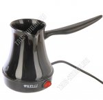 Кофеварка-турка эл. 400мл 800Вт, диск,защ.от перегр,черный (12) 