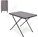 Стол складной (68х45см h50/62см) Черный ясень