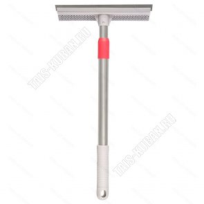 Окономойка телескоп.алюм.ручка L42-72см,насад.L20см (12) 