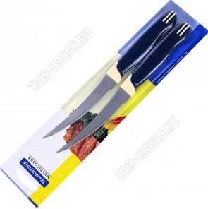 MULTICOLOR Набор ножей 2шт L10см д/нарезки,(цена за блистер) (6) 