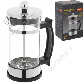 Френч-пресс (стекло+нерж) 