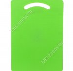 Доска разделочная, вырубная ручка (34х24,5см толщ.0,5см) микс (45) 