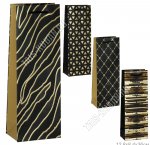 Пакет бумажный д/бутылки (h36х13см) 