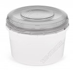 Контейнер кругл 1,0л винт.крышка (d14 h10см) (20)