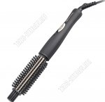 Фен-щетка 25Вт d5см вращающаяся,максимальная t180°.защита от перегрева, вращение на 360°, цвет черный  (30)