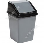 Ведро для мусора, 10л квадрат (22,5х22,5 h35см) (10) 