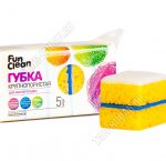 Губка для посуды 5шт (78х53х27мм) (40) 