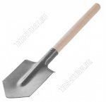 Лопата автомобил, 14х17х51см с дерев.черенком (25)